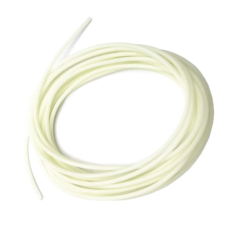 XMHF Fishing Angling Luminous Tube Line Deep Sea Fishing Soft Plastic Glow Tubing Attract Fish 3.8M Light Yellow - Image 1